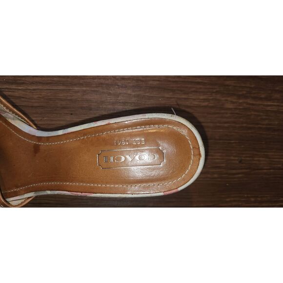 Coach Kristen Optic Pink Heels - Picture 7 of 8